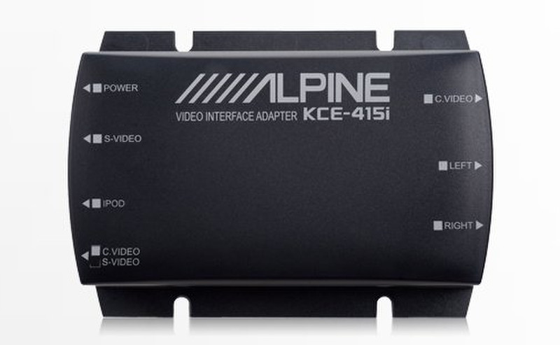 Alpine KCE-415I Black AV receiver