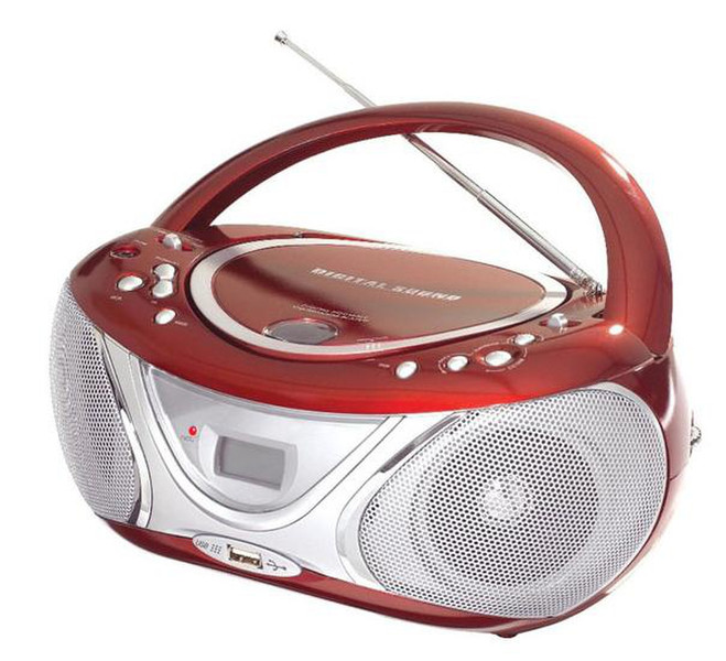 Marquant MPR-84 Portable CD player Rot