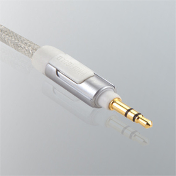 Profigold PROI3405 5m 2 x RCA Silver audio cable