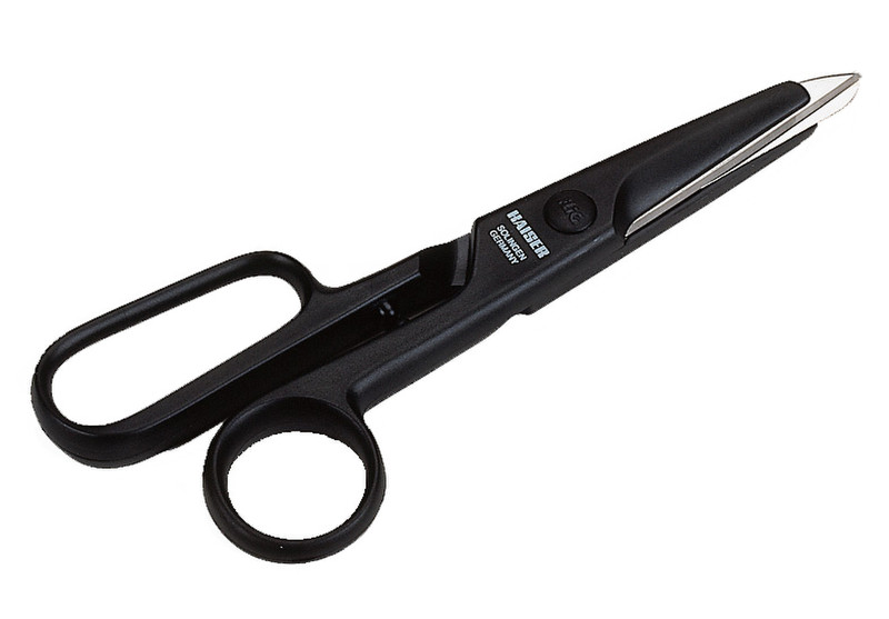 Kaiser Fototechnik 6689 Straight cut Black,Stainless steel stationery/craft scissors