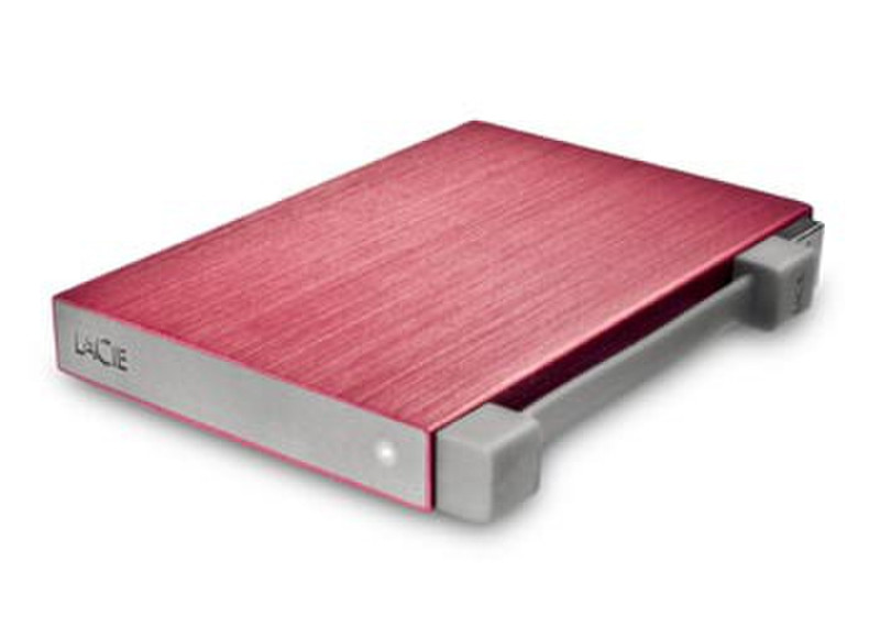 LaCie Rikiki Go 2.0 500GB Red external hard drive