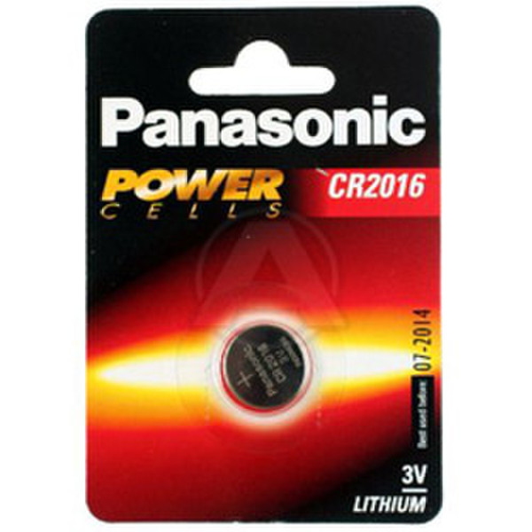 Panasonic CR2016 Литиевая 3В батарейки