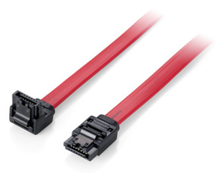 Equip 111902 0.5м SATA 7-pin SATA 7-pin Красный кабель SATA