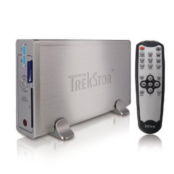 Trekstor MovieStation maxi t.uc Silber Digitaler Mediaplayer