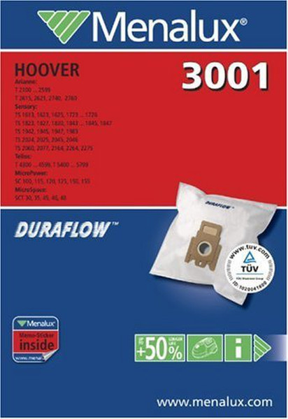 Hoover 3001 Staubsauger Zubehör/Zusatz