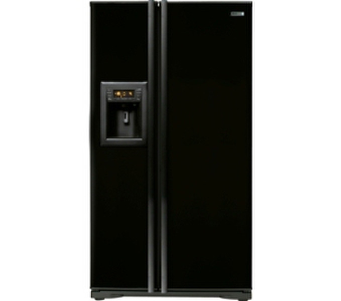 Beko GNEV 322 P freestanding 526L Black side-by-side refrigerator