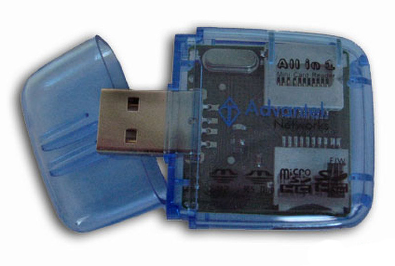 Advantek Networks ACR-U335B USB 2.0 Прозрачный устройство для чтения карт флэш-памяти