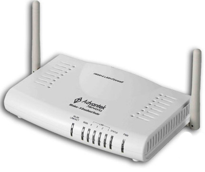 Advantek Networks AWR-RT-11N Fast Ethernet Белый wireless router