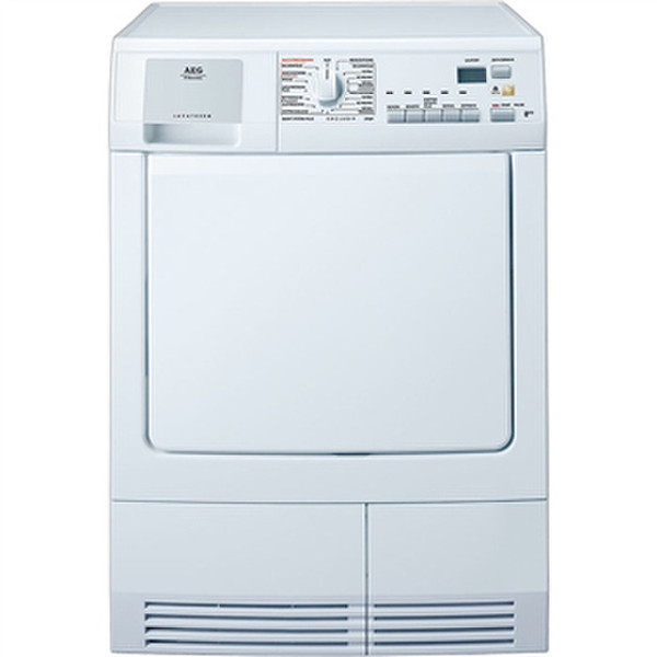 AEG T57869 freestanding Front-load 8kg White tumble dryer