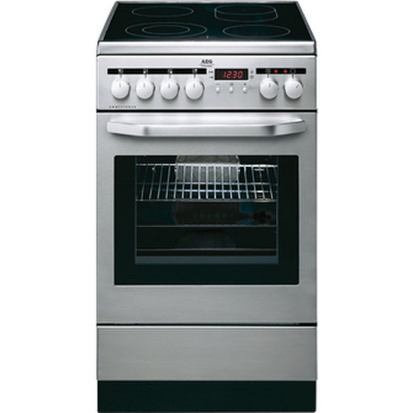 AEG 41005VD-MN Отдельностоящий Induction hob Нержавеющая сталь кухонная плита