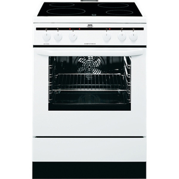 AEG 30006VE-WN Отдельностоящий Induction hob Белый кухонная плита