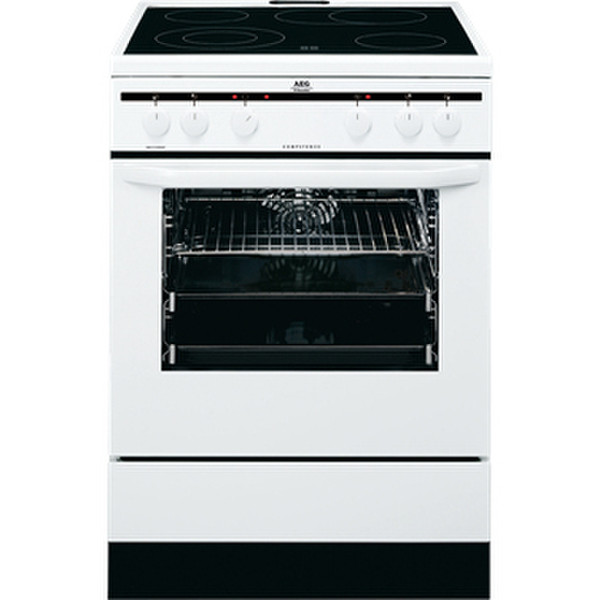 AEG 40036VI-WN Отдельностоящий Induction hob Белый кухонная плита