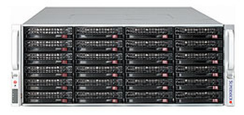 Supermicro CSE-847E1-R1400UB 1400W Schwarz Computer-Gehäuse