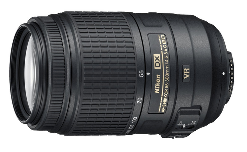 Nikon AF-S DX NIKKOR 55-300mm f/4.5-5.6G ED VR SLR Super telephoto lens Black