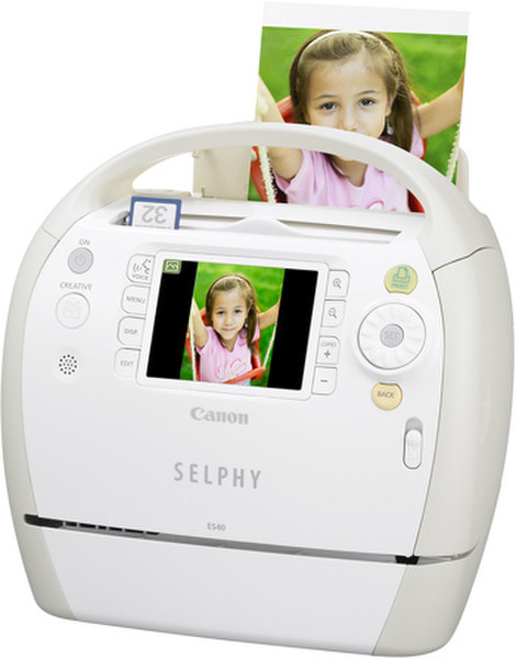 Canon Selphy ES40 Сублимация красителя 300 x 600dpi фотопринтер