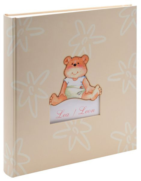 Walther Nappy Bear Paper Cream photo album