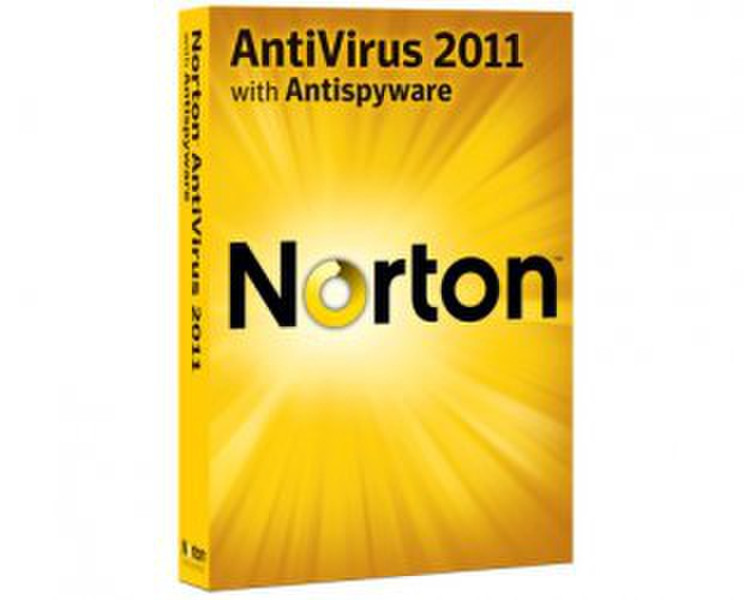 Symantec Norton Antivirus 2011 1user(s) Multilingual