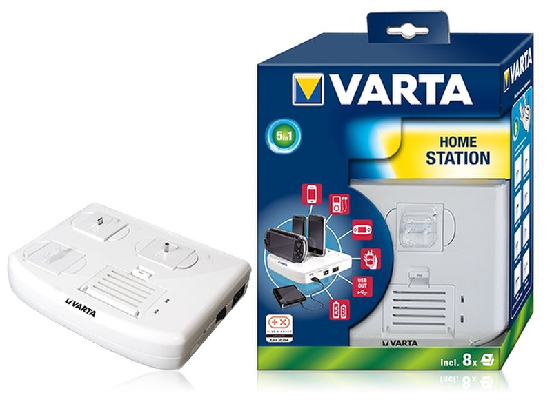 Varta 57900 101 111 Для помещений Белый зарядное для мобильных устройств