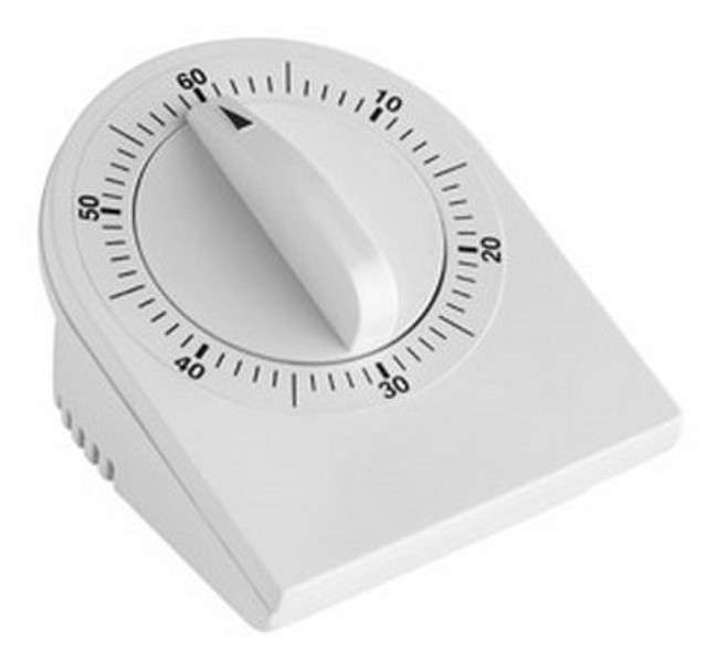 TFA 38.1020 White alarm clock