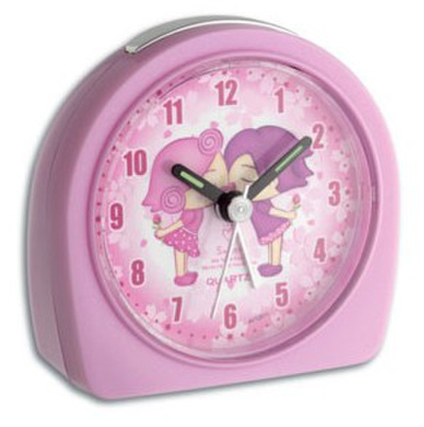 TFA 60.1004 Pink alarm clock