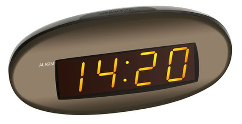 TFA 60.2005 Brown alarm clock