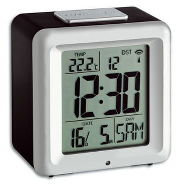 TFA 60.2503 Black,Silver alarm clock