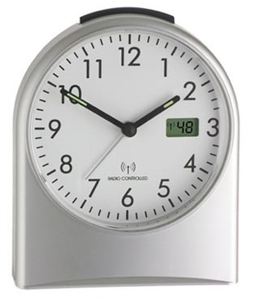TFA 98.1040 Silver alarm clock