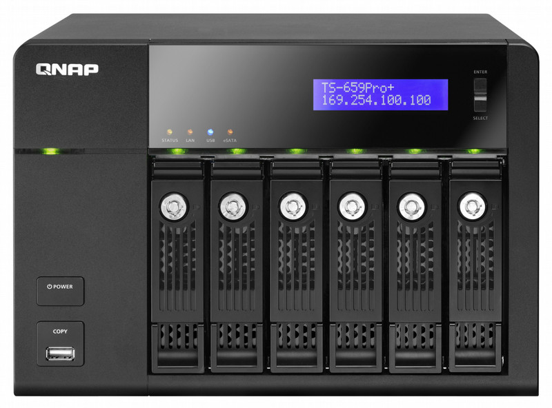 QNAP TS-659 PRO+ storage server