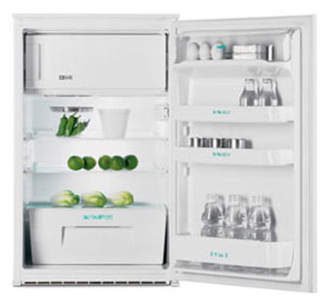 Zanussi ZI 1644 W Built-in White combi-fridge
