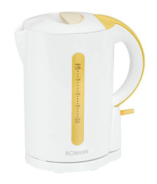 Bomann WK 560 CB 1.7L 2200W White electric kettle