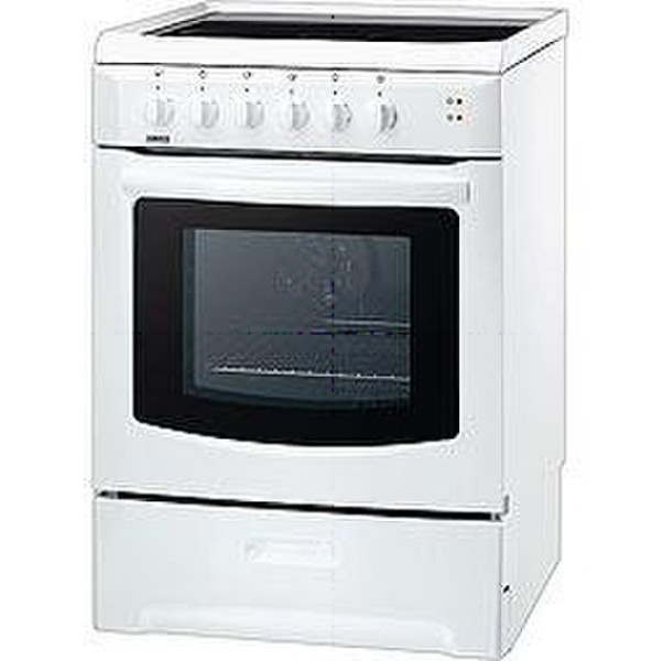 Zanussi ZCC 6601 W Freestanding Ceramic White cooker