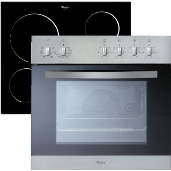Whirlpool HK 335/05 IX Ceramic Electric oven cooking appliances set
