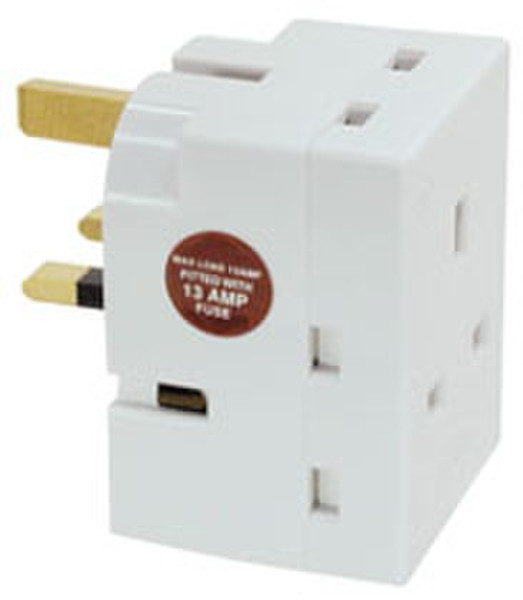 Lindy 70144 White power adapter/inverter
