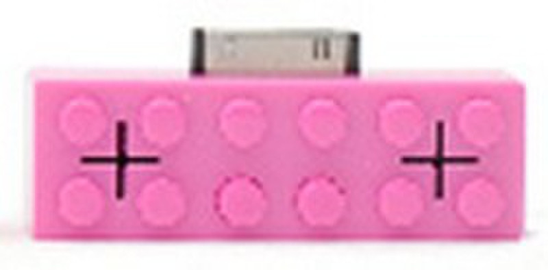 hi-Fun HI-Brick 1W Pink docking speaker