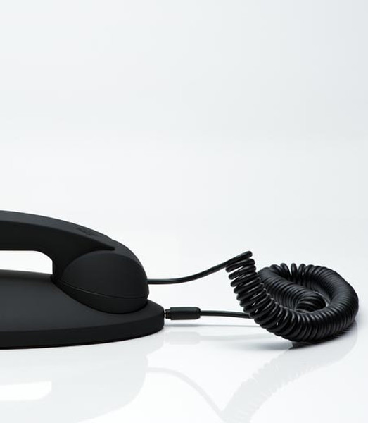 Moshi MM01-B Monaural Wired Black mobile headset