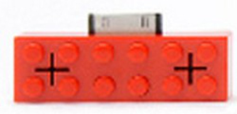 hi-Fun HI-Brick 1W Red docking speaker
