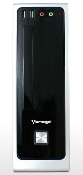 Vorago SB-CL-E3300-7-1 2.5GHz E3300 Small Desktop Black,White PC PC