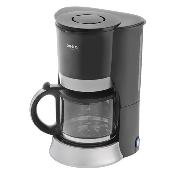 Petra KM 27.07 Drip coffee maker 10cups Black,Stainless steel