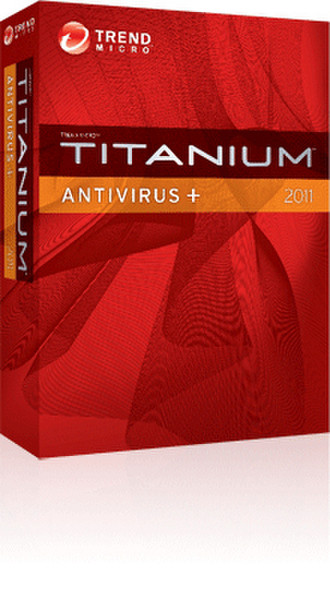 Trend Micro Titanium AntiVirus Plus 2011, 3u, 1y, DUT, FRE 3user(s) 1year(s) Dutch, French