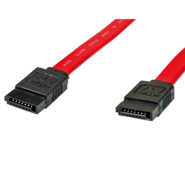 Value 11.99.1552 0.5m SATA SATA Black SATA cable