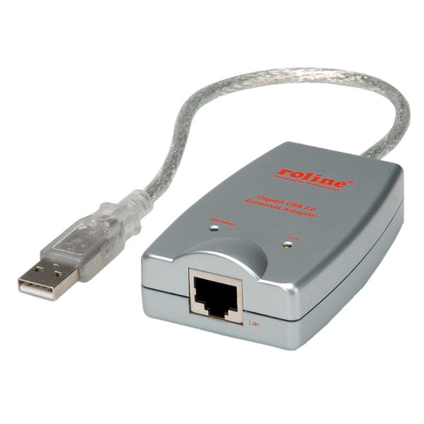 ROLINE USB 2.0 to Gigabit Ethernet Converter кабельный разъем/переходник