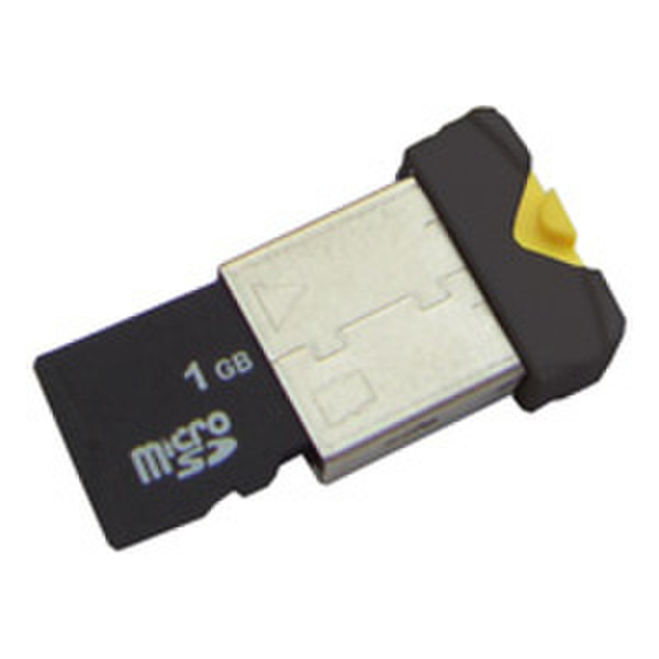 ROLINE 15.08.6209 USB 2.0 Black card reader