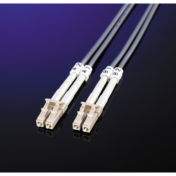 ROLINE 50/125µm LC/LC OM3 10m 10м LC LC Бирюзовый оптиковолоконный кабель