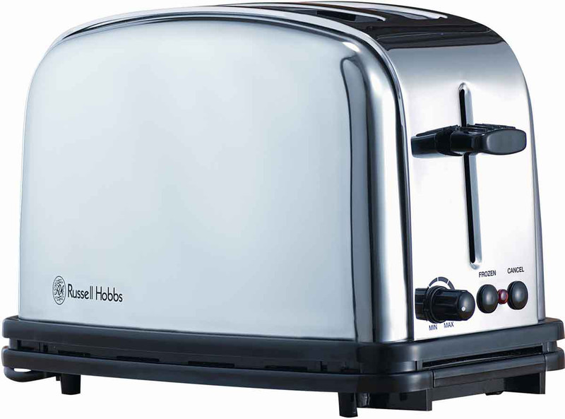 Russell Hobbs 9276-58 2slice(s) 1100, -W Black,Stainless steel toaster