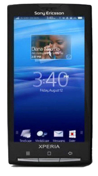 Sony Xperia X10 Одна SIM-карта Черный смартфон