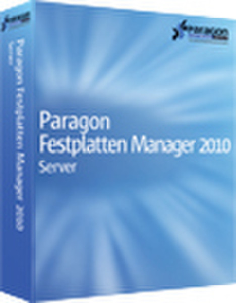 Paragon Festplatten Manager 2010 Server, 5 Lic