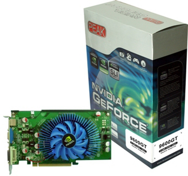 PEAK GeForce 9600GT 512MB 128bit PCI-E2.0 GeForce 9600 GT GDDR2