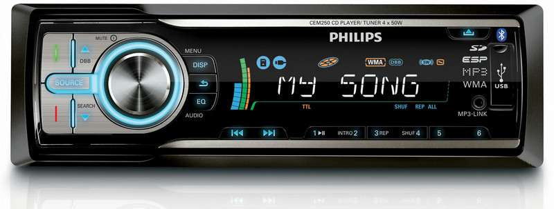 Philips CEM250X Car entertainment system