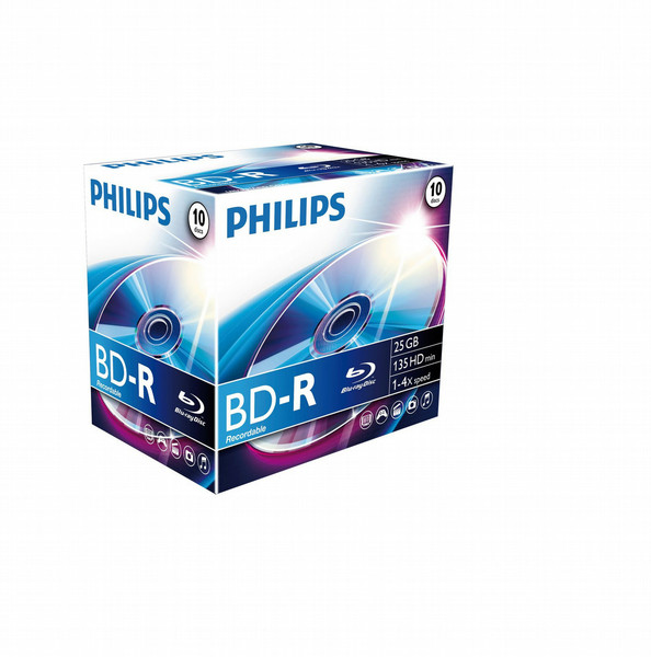 Philips BD-R BR2S4J10C/10