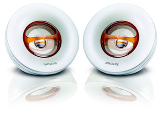 Philips SBA1500/37 Stereo 2W Orange,White